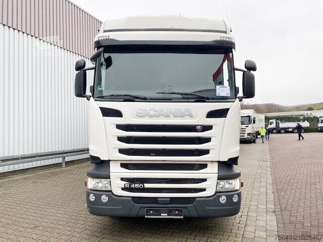Camion caisson Scania R450 LB 6x2-4 R450 LB 6x2-4 Getränkekoffer, Retarder, Lift-/Lenkachse, Stapleraufnahme