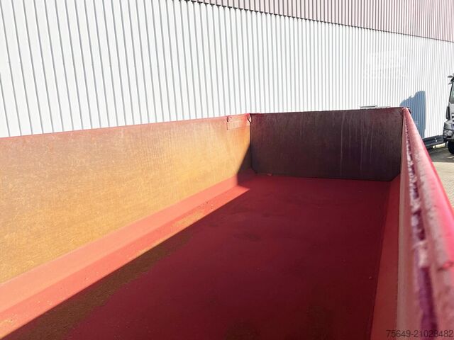 Camion à usage spécial Iveco-Magirus Trakker AD410T50 8x4 Trakker AD410T50 8x4, Stahlmulde ca. 16m³, hydr. Heckklappe