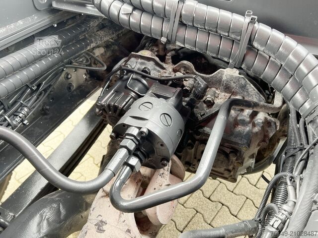 Camion à usage spécial Iveco-Magirus Trakker AD410T50 8x4 Trakker AD410T50 8x4, Stahlmulde ca. 16m³, hydr. Heckklappe