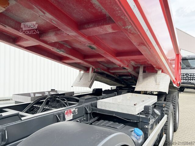 Camion à usage spécial Iveco-Magirus Trakker AD410T50 8x4 Trakker AD410T50 8x4, Stahlmulde ca. 16m³, hydr. Heckklappe