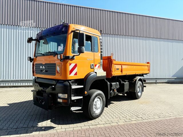 Camion-benne tricar MAN TGA 18.310 4x4 BL TGA 18.310 4x4 BL, Winterdienstausstattung