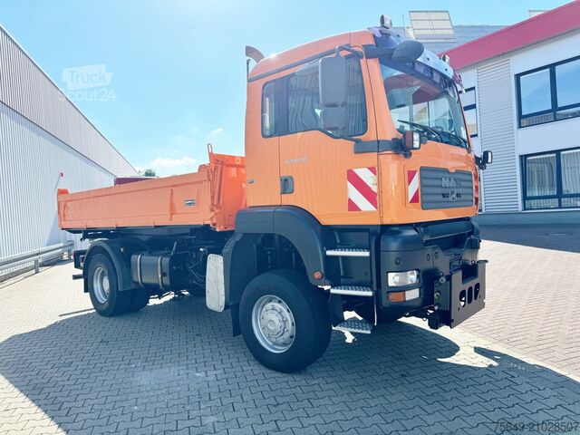 Camion-benne tricar MAN TGA 18.310 4x4 BL TGA 18.310 4x4 BL, Winterdienstausstattung
