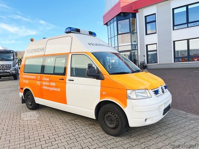Пожарна кола Volkswagen T5 2.5 TDI 4x2 T5 2.5 TDI 4x2, Krankenwagen