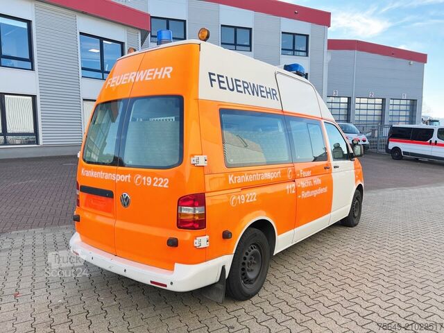 Пожарна кола Volkswagen T5 2.5 TDI 4x2 T5 2.5 TDI 4x2, Krankenwagen