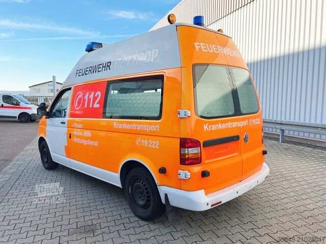 Пожарна кола Volkswagen T5 2.5 TDI 4x2 T5 2.5 TDI 4x2, Krankenwagen
