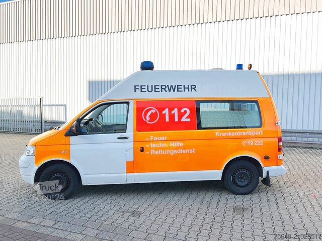 Пожарна кола Volkswagen T5 2.5 TDI 4x2 T5 2.5 TDI 4x2, Krankenwagen