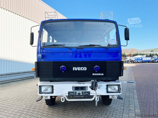 Бортовой грузовик Iveco-Magirus 120-23 AW 4x4 Doka 120-23 AW 4x4 Doka, V8-Motor, Gerätewagen, Seilwinde