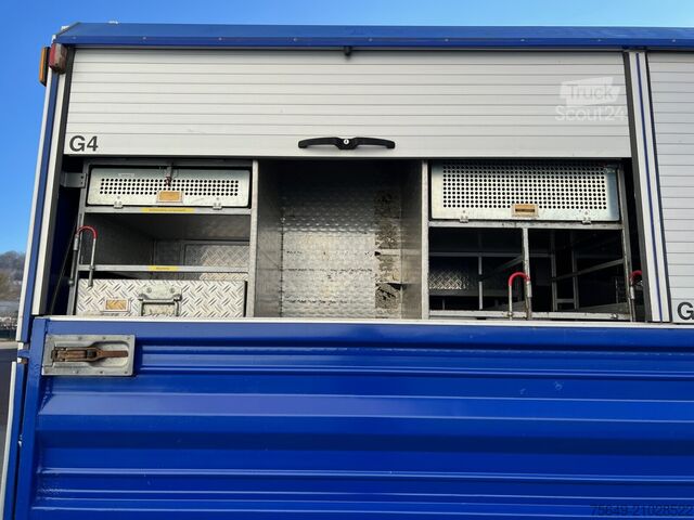 Бортовой грузовик Iveco-Magirus 120-23 AW 4x4 Doka 120-23 AW 4x4 Doka, V8-Motor, Gerätewagen, Seilwinde