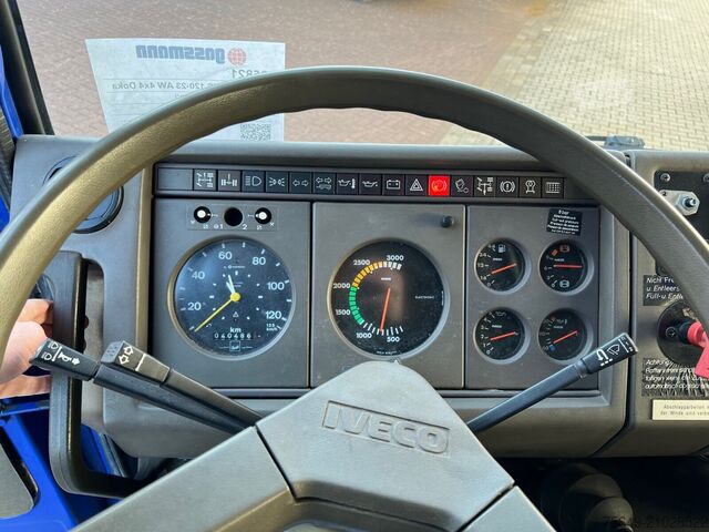 Бортовой грузовик Iveco-Magirus 120-23 AW 4x4 Doka 120-23 AW 4x4 Doka, V8-Motor, Gerätewagen, Seilwinde