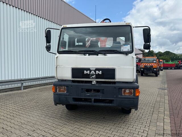 Grue montée sur camion MAN 14.224 LAC 4x4 BB 14.224 LAC 4x4 BB mit Kran Atlas 100.1