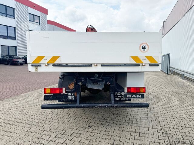 Grue montée sur camion MAN 14.224 LAC 4x4 BB 14.224 LAC 4x4 BB mit Kran Atlas 100.1