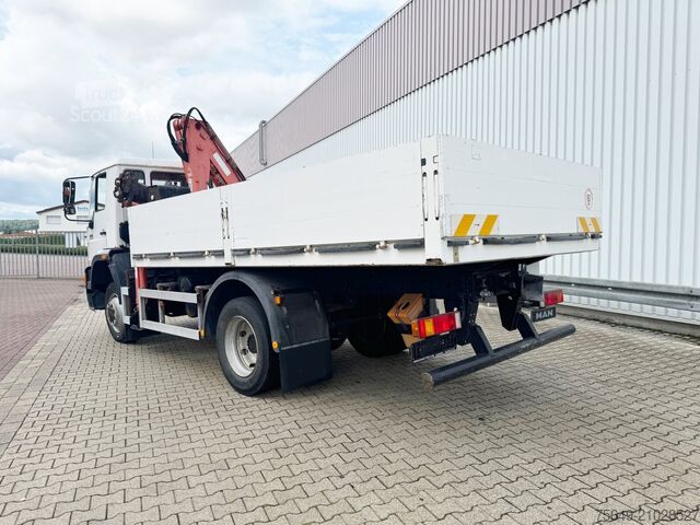 Grue montée sur camion MAN 14.224 LAC 4x4 BB 14.224 LAC 4x4 BB mit Kran Atlas 100.1