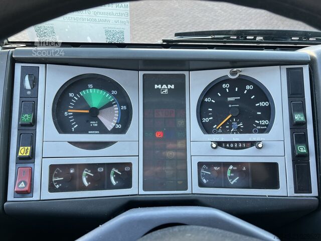 Grue montée sur camion MAN 14.224 LAC 4x4 BB 14.224 LAC 4x4 BB mit Kran Atlas 100.1