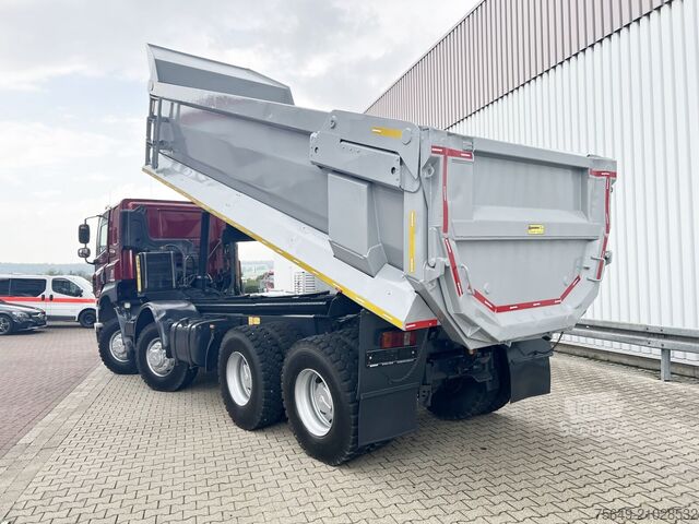 Camion à usage spécial Tatra Phoenix 8x8 Phoenix 8x8, Stahlmulde ca. 22m³, hydr. Heckklappe