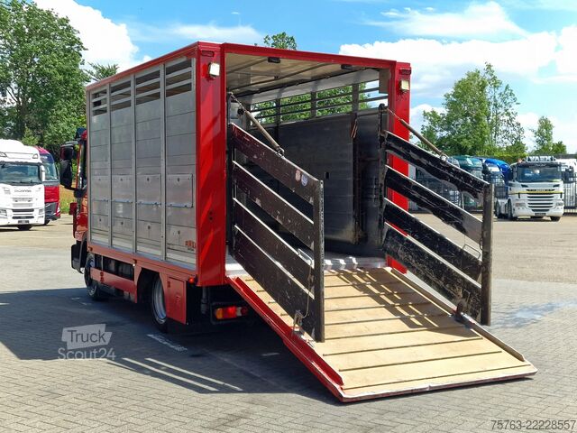 Перевозка крупного рогатого скота Iveco Eurocargo 75.190 - Finkl Livestock 1 deck - 9.0...