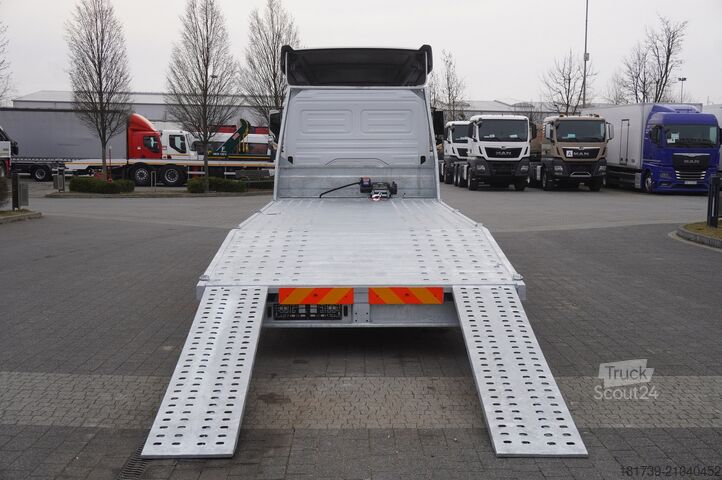 Autotransporter Mercedes-Benz Atego 818 /E6/ NEW GALVANIZED tow truck