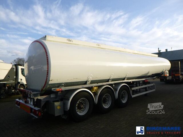 резервоар L.A.G. Fuel tank alu 44.4 m3 / 6 comp + pump