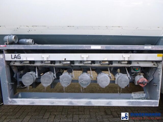 Tank L.A.G. Fuel tank alu 44.4 m3 / 6 comp + pump