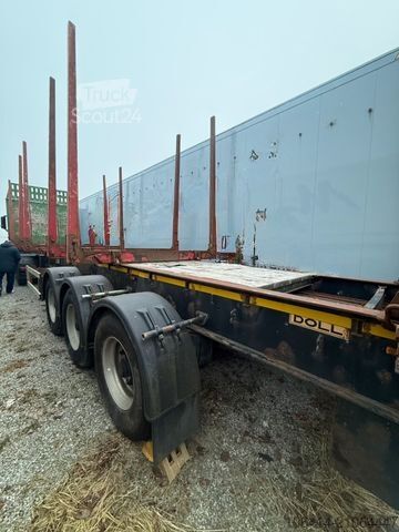 Log semitrailer DOLL A350