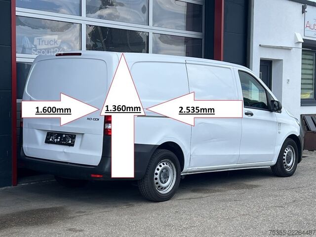 Panelová dodávka MERCEDES-BENZ Vito 110 CDI lang Klima Lichtsensor Start/Stop