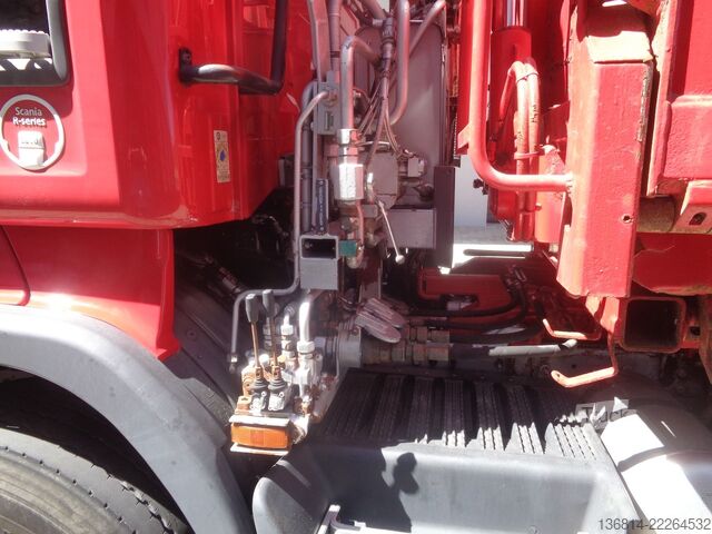 Camión volquete SCANIA R580 6x4 BB Bordmatik WE-System Retarder AHK