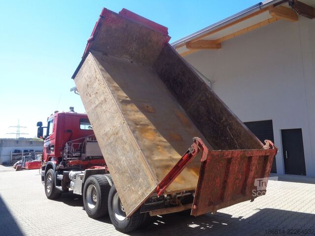 Camión volquete SCANIA R580 6x4 BB Bordmatik WE-System Retarder AHK