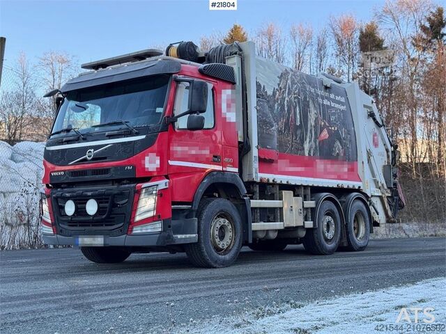 Fordon för avfallshantering Volvo FM460 6x2 compactor truck with Joab 1 chamber