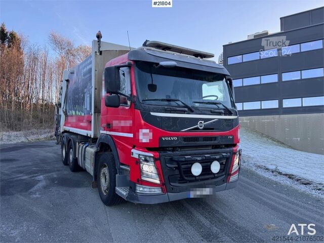 Fordon för avfallshantering Volvo FM460 6x2 compactor truck with Joab 1 chamber