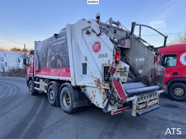 Fordon för avfallshantering Volvo FM460 6x2 compactor truck with Joab 1 chamber