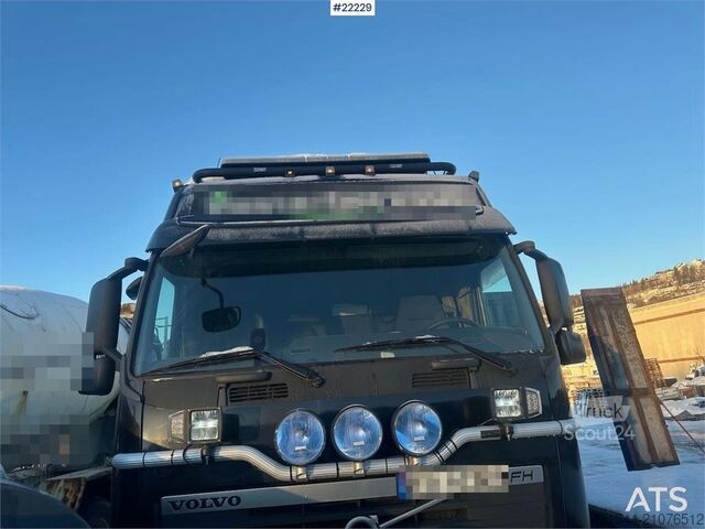 Tipper Volvo FH540 6x4 plow-rigged combi truck w/ 2007 Kel-Berg