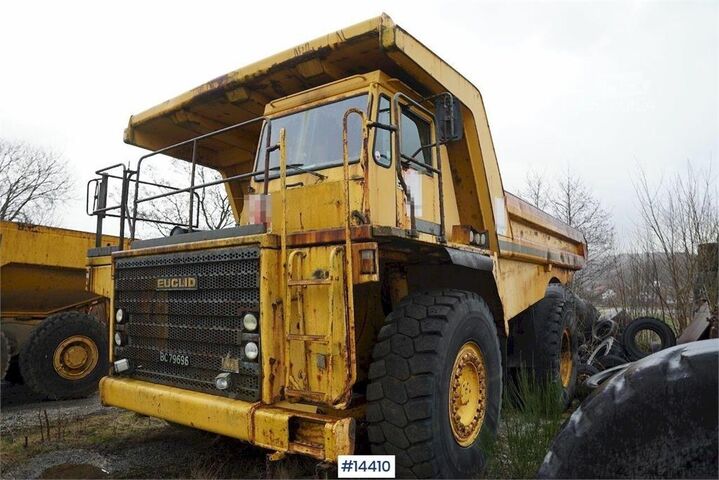 Kiepwagen Euclid R60 dump truck w/ NEWLY OVERHAULED ENGINE AND TRAN