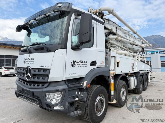 Autobetoniera cu pompă MERCEDES-BENZ LKW Betonpumpe Arocs 3746 8X4 Everdigm ECP38CX