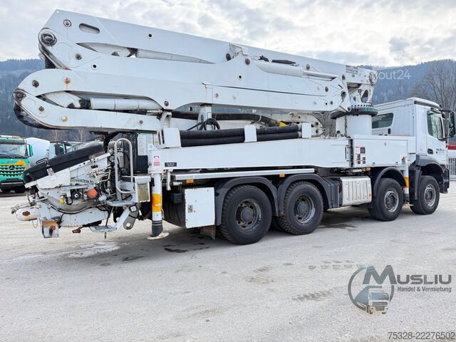 Autobetoniera cu pompă MERCEDES-BENZ LKW Betonpumpe Arocs 3746 8X4 Everdigm ECP38CX
