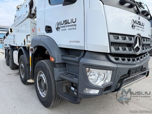 Autobetoniera cu pompă MERCEDES-BENZ LKW Betonpumpe Arocs 3746 8X4 Everdigm ECP38CX