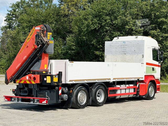 Teherautóra szerelt daru SCANIA R 450 * PK 34002-SH B + FUNK * TOPZUSTAND