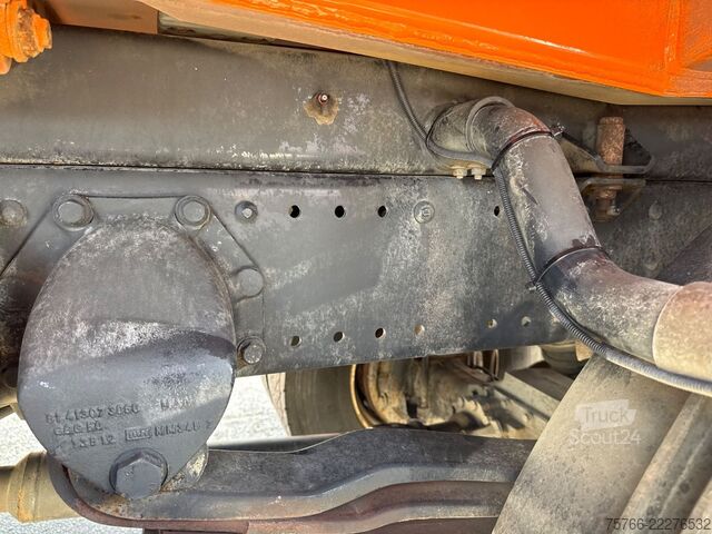 Trójstronna wywrotka MAN TGM 18.290 / 4 x 4 / KRAN mit FUNK / ANBAUPLATTE