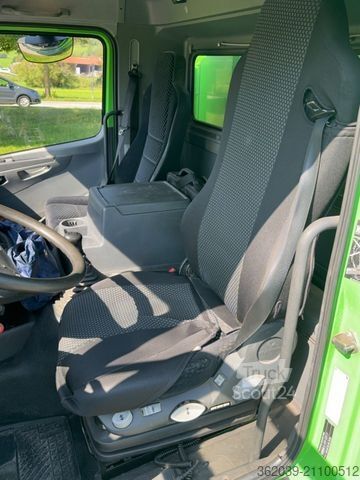 Krautuvas sumontuotas ant sunkvežimio MERCEDES-BENZ Axor 1833L PRITSCHE KRAN PK 12002 EH SEHR GEPFLE