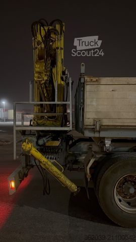 Kiepwagen SCANIA R 112 M 2 SEITENKIPPER KRAN