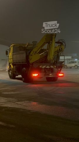 Kiepwagen SCANIA R 112 M 2 SEITENKIPPER KRAN