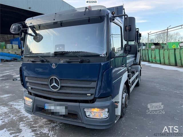 Vozilo za prikupljanje otpada Mercedes-Benz Atego 1224, 2 compartment waste collection vehicle