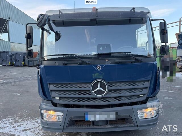 Vozilo za prikupljanje otpada Mercedes-Benz Atego 1224, 2 compartment waste collection vehicle