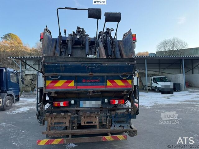 Vozilo za prikupljanje otpada Mercedes-Benz Atego 1224, 2 compartment waste collection vehicle