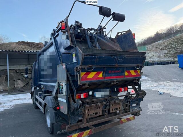 Vozilo za prikupljanje otpada Mercedes-Benz Atego 1224, 2 compartment waste collection vehicle