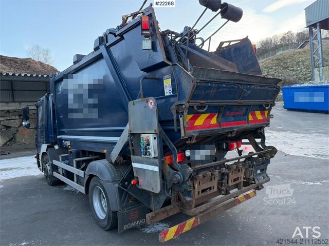 Vozilo za prikupljanje otpada Mercedes-Benz Atego 1224, 2 compartment waste collection vehicle