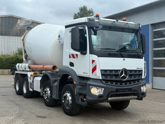 Kamion mikser za beton MERCEDES-BENZ AROCS 3340 8x4 Betonmischer Intermix P10C UL