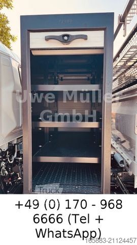 Carrinha basculante trilateral MITSUBISHI 7 C 18 Kipper u Werkzeugschrank, Nutzlast 3,4 t