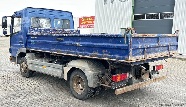 Üç yönlü damperli kamyon Mercedes-Benz Atego 916 Kipper Dreiseiten Meiller