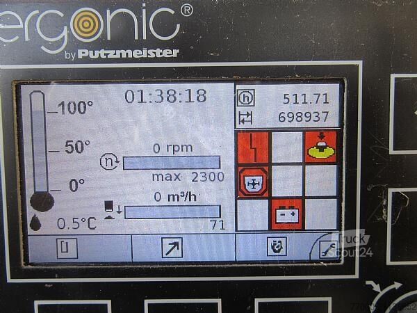 Pompa per calcestruzzo Putzmeister BSA 1407 D4