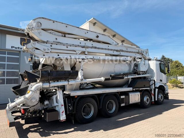 Betonszállító teherautó MERCEDES-BENZ Arocs 4143 8X4 CIFA MK32L + 9m³ Pumi 770h!