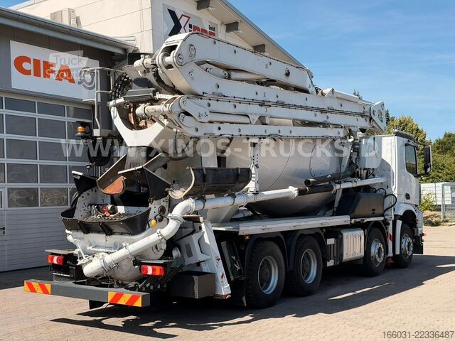 Betonszállító teherautó MERCEDES-BENZ Arocs 4143 8X4 CIFA MK32L + 9m³ Pumi 770h!